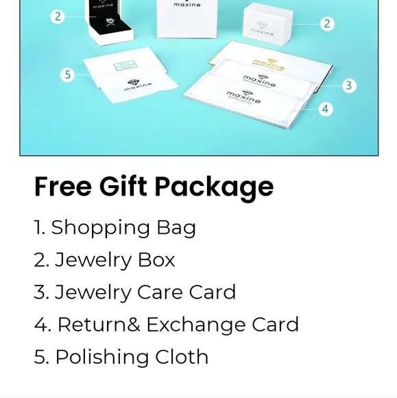 NWT Maxine halo ring enhancer insert size 8 925 sterling - Picture 9 of 12